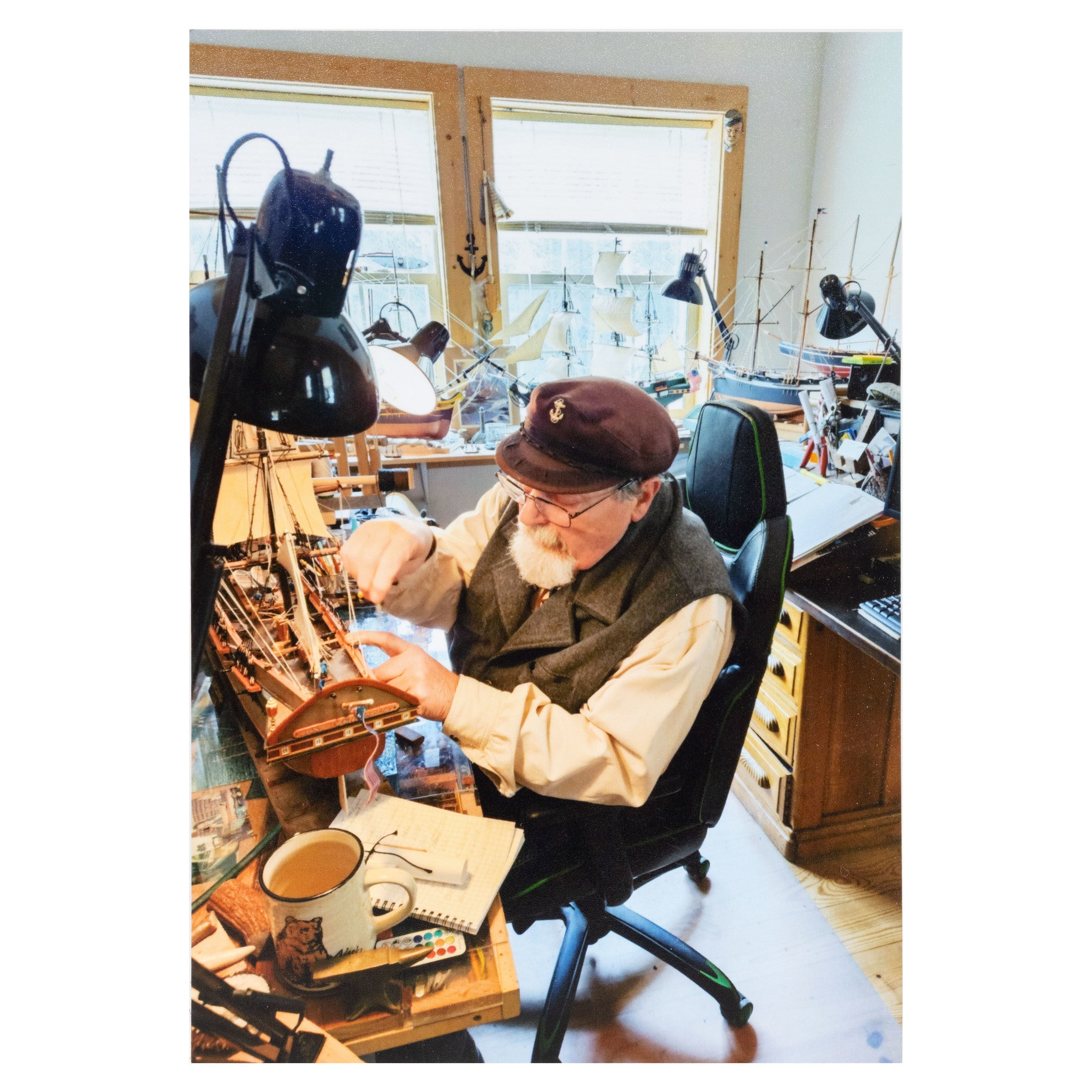 HMS Andromeda Wood Ship Model by Richard Hewitt