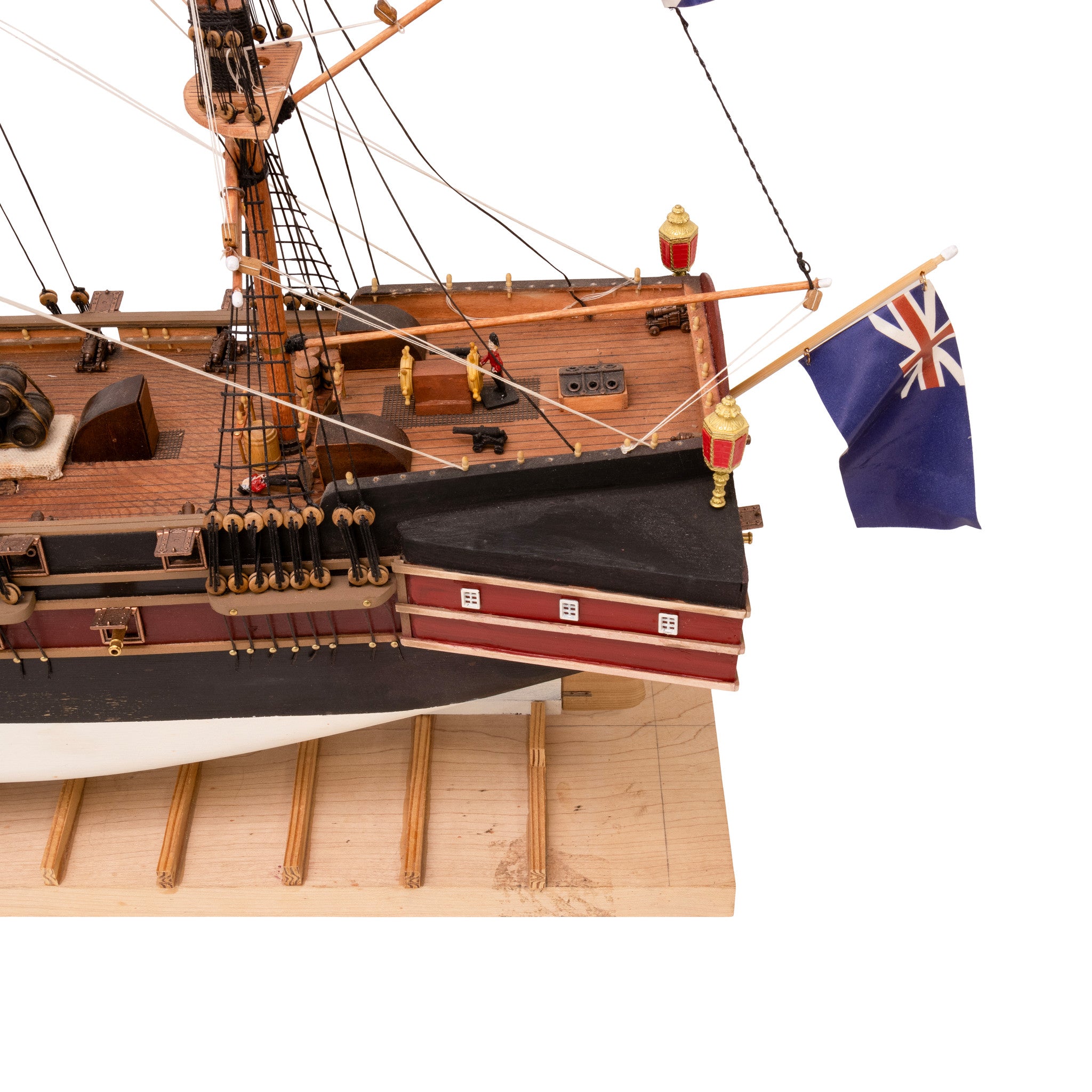 HMS Andromeda Wood Ship Model by Richard Hewitt