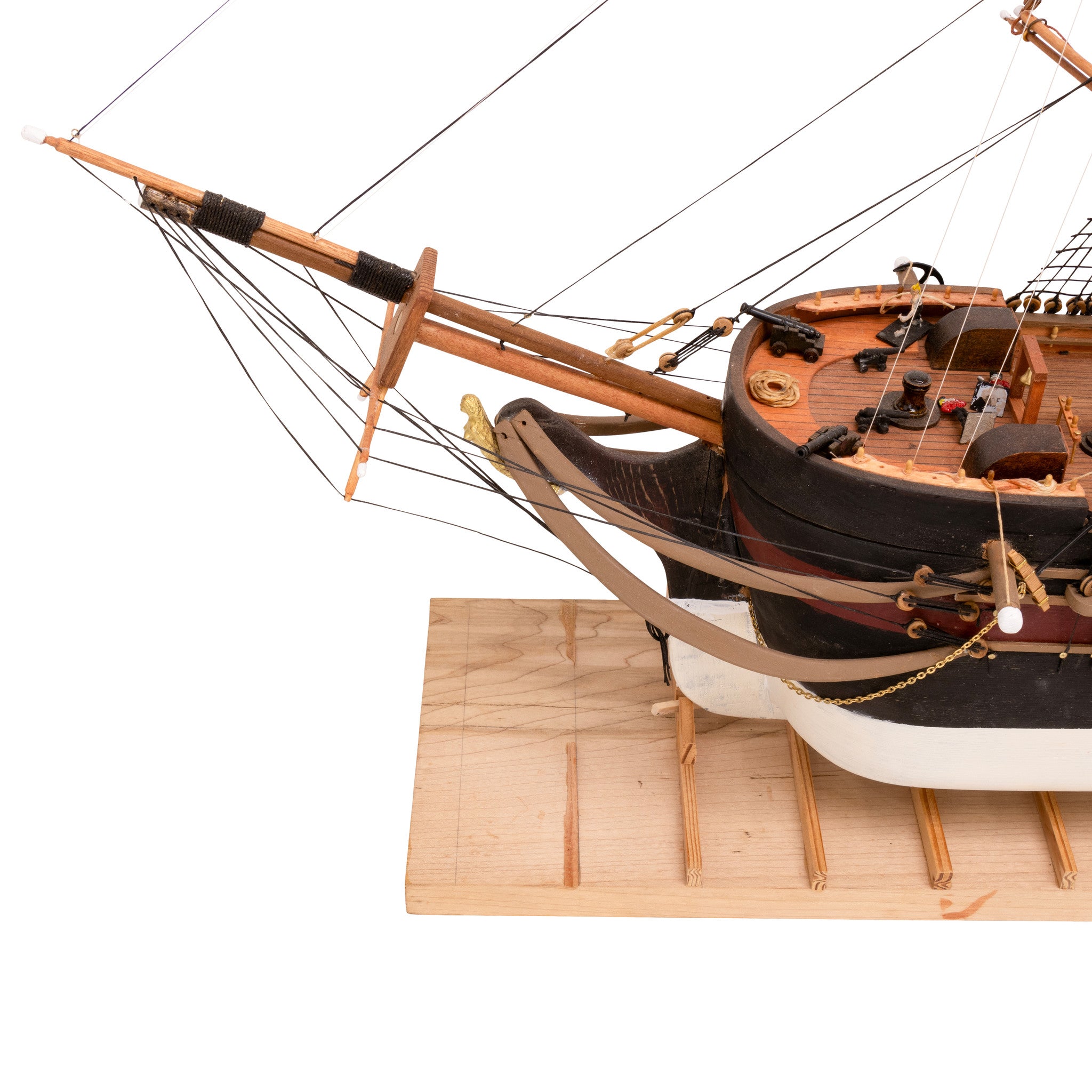 HMS Andromeda Wood Ship Model by Richard Hewitt