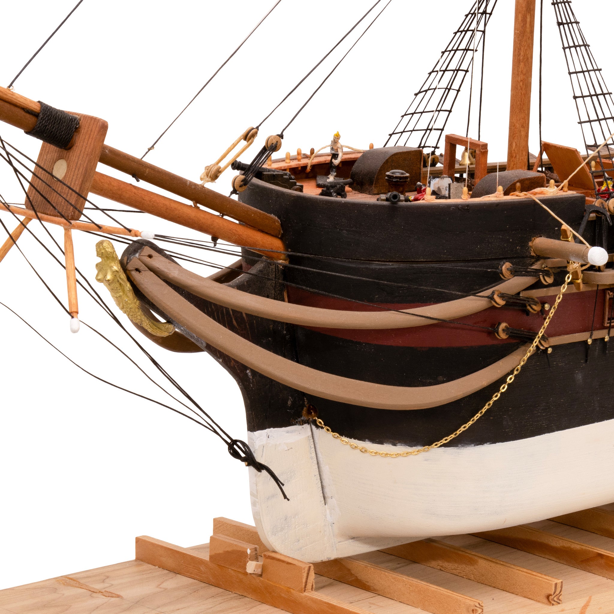 HMS Andromeda Wood Ship Model by Richard Hewitt
