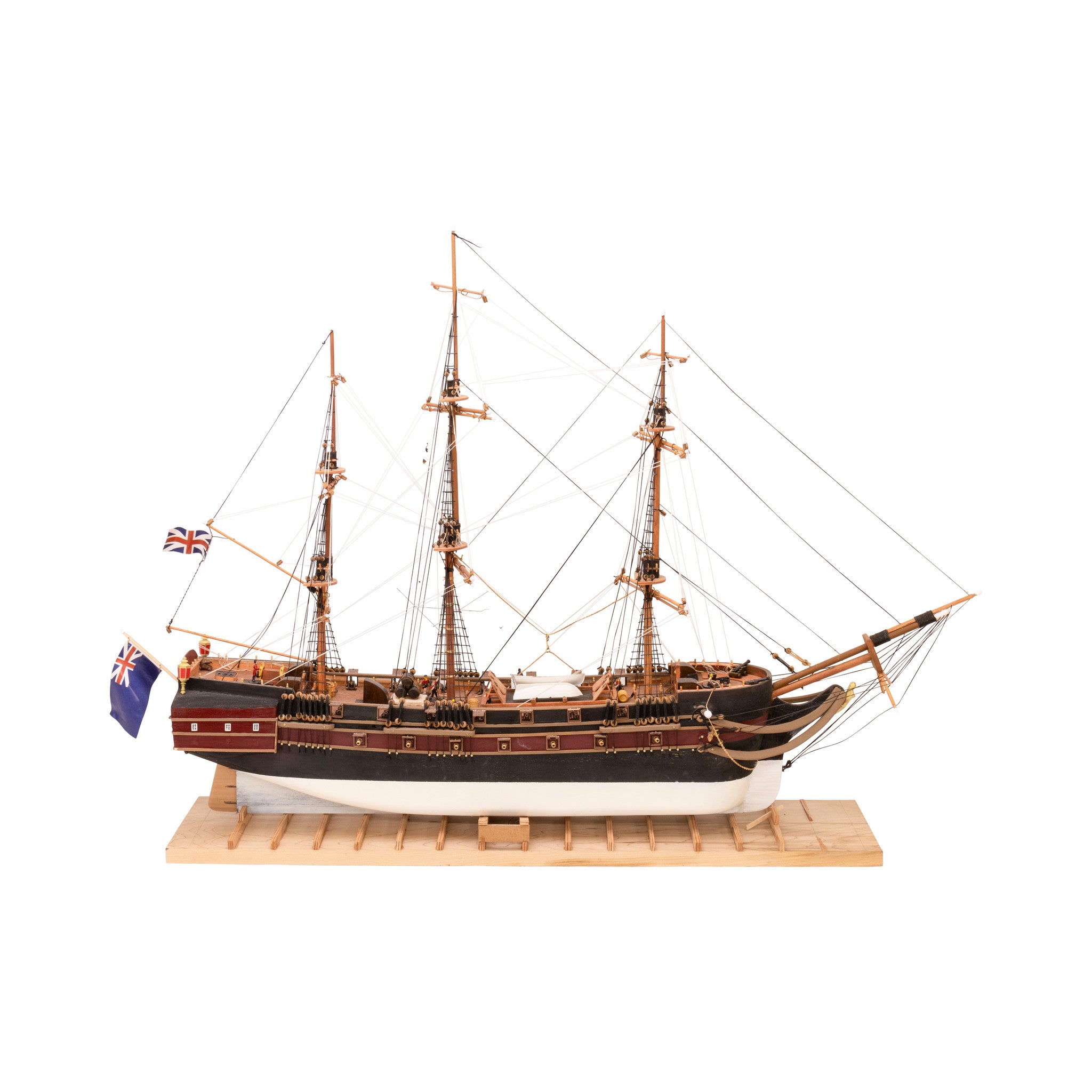 HMS Andromeda Wood Ship Model by Richard Hewitt