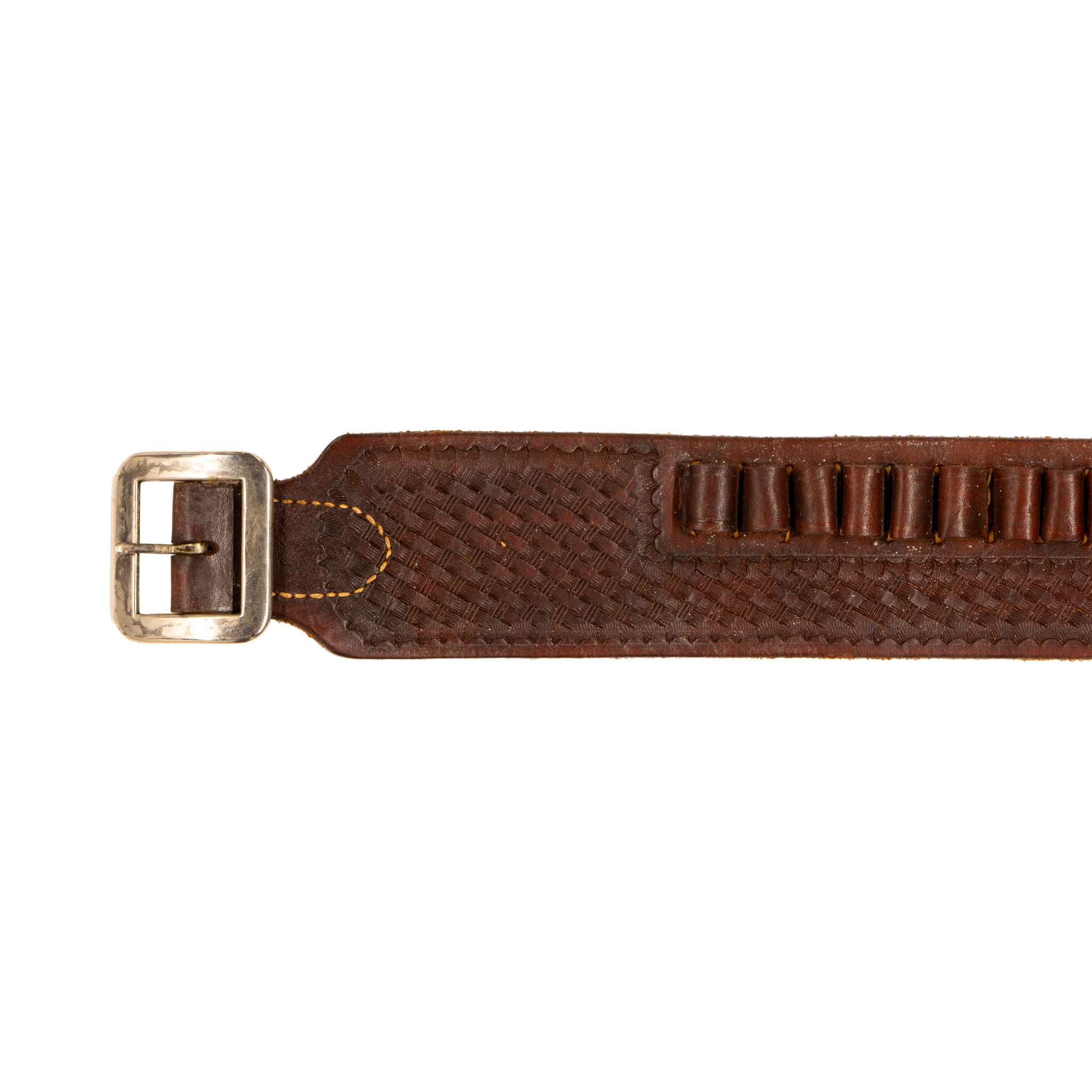 H. Heiser Catridge Belt and Holster for 7 1/2" Colt