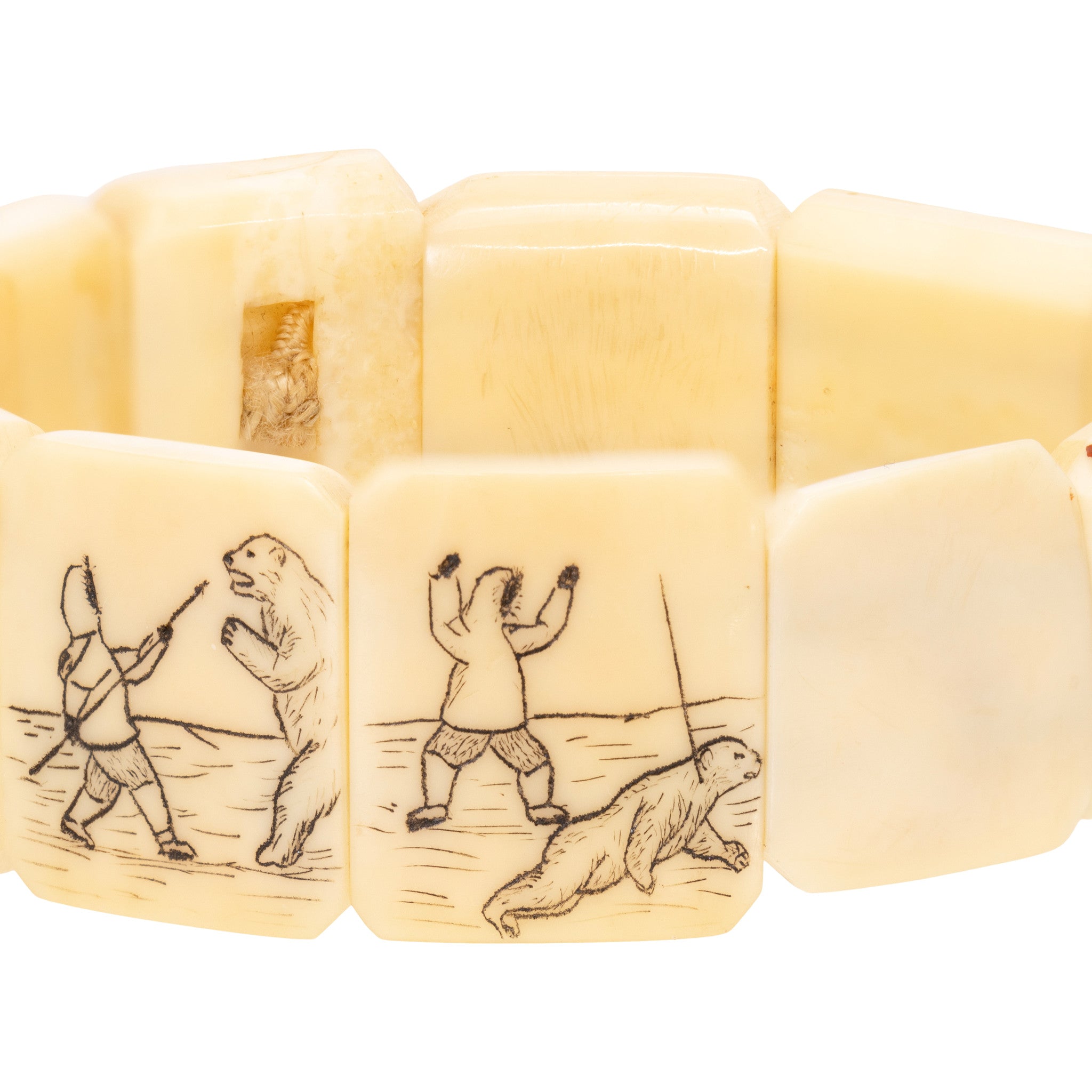 Inuit Ivory Storyteller Bracelet