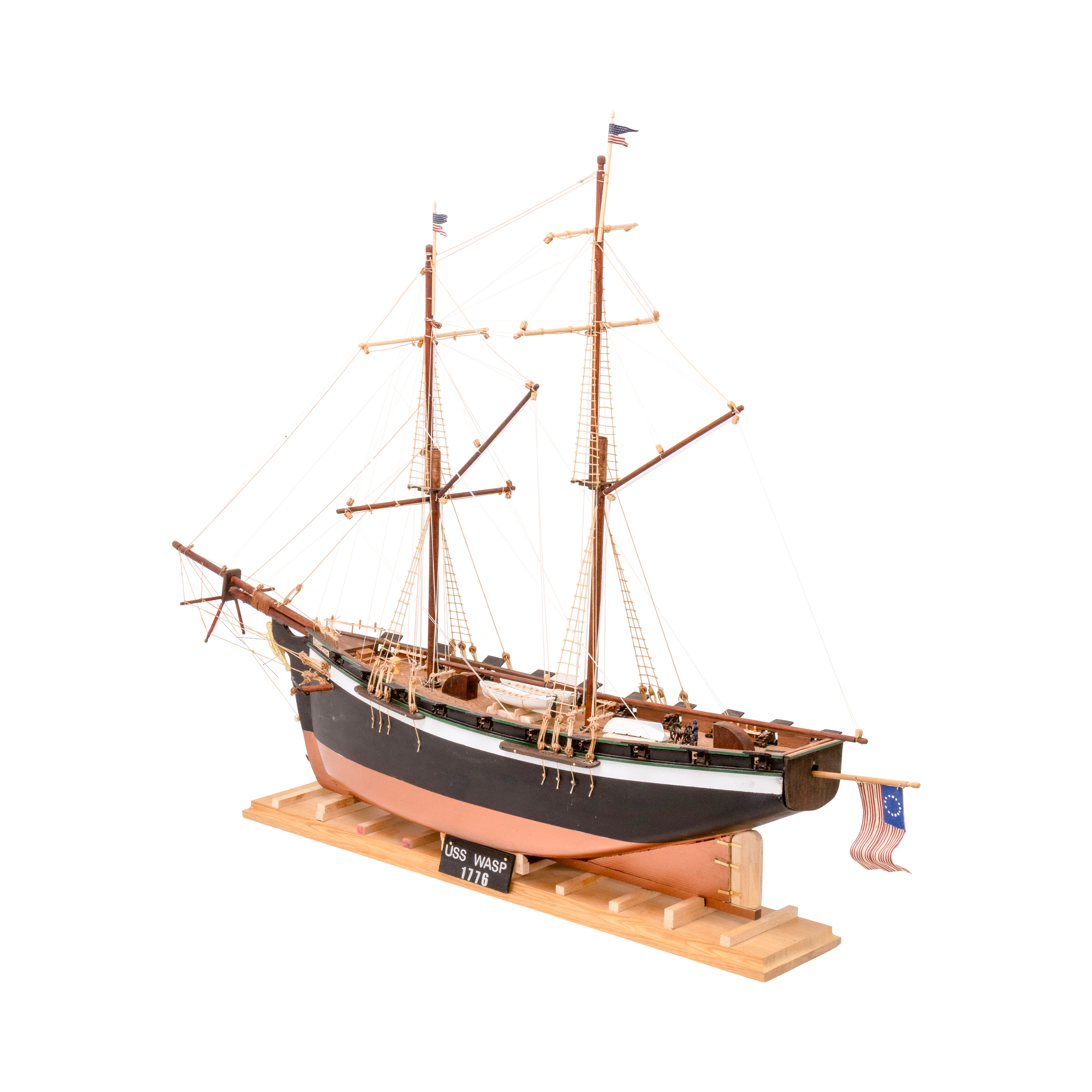 USS Wasp Model Ship by Richard Hewitt
