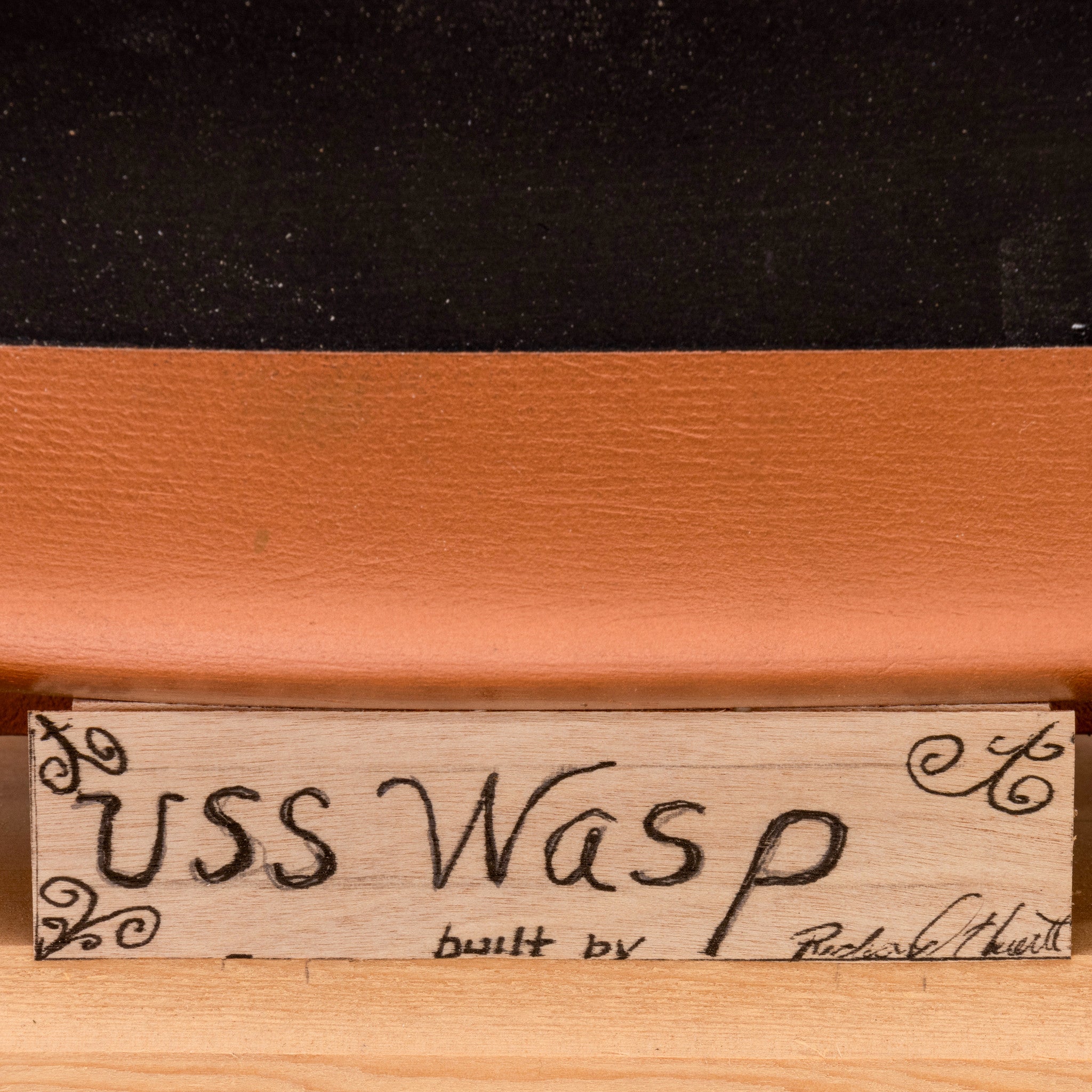 USS Wasp Model Ship by Richard Hewitt