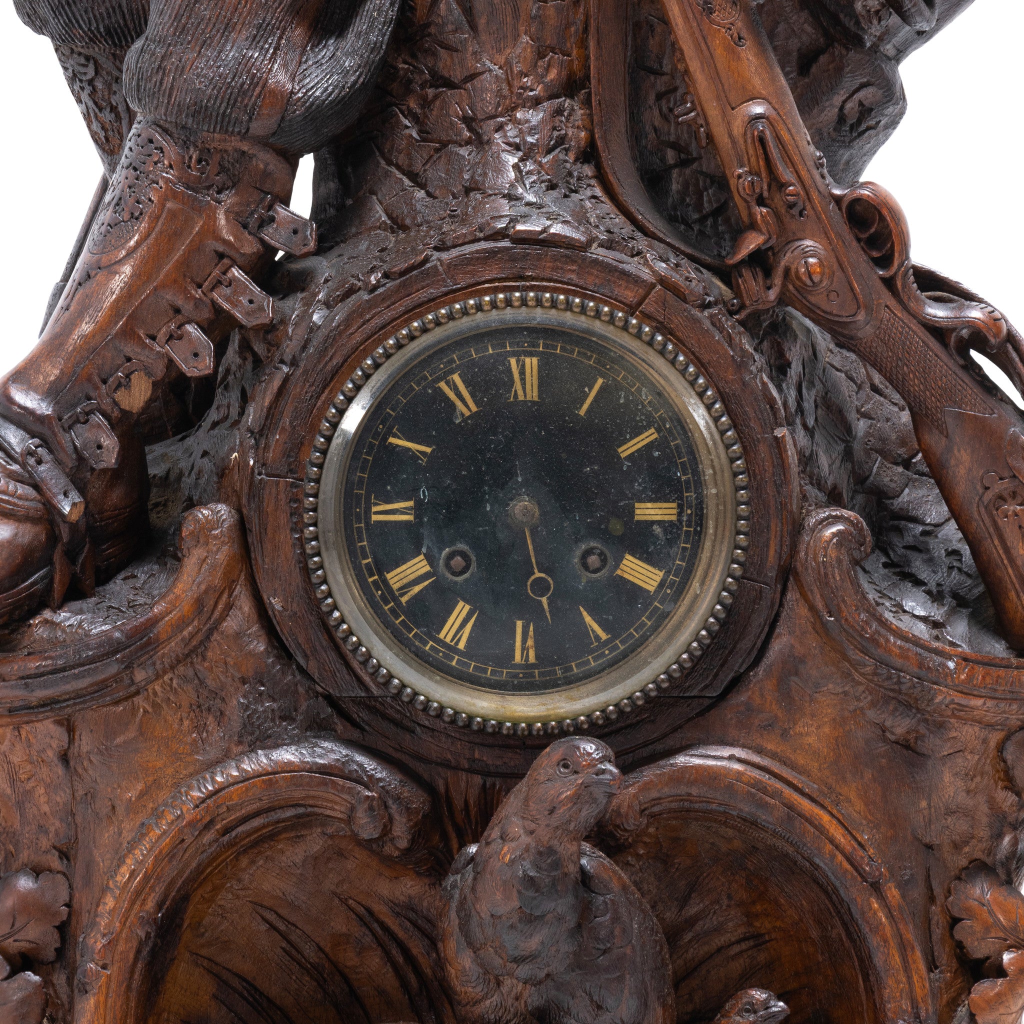 Black Forest Hunter's Clock