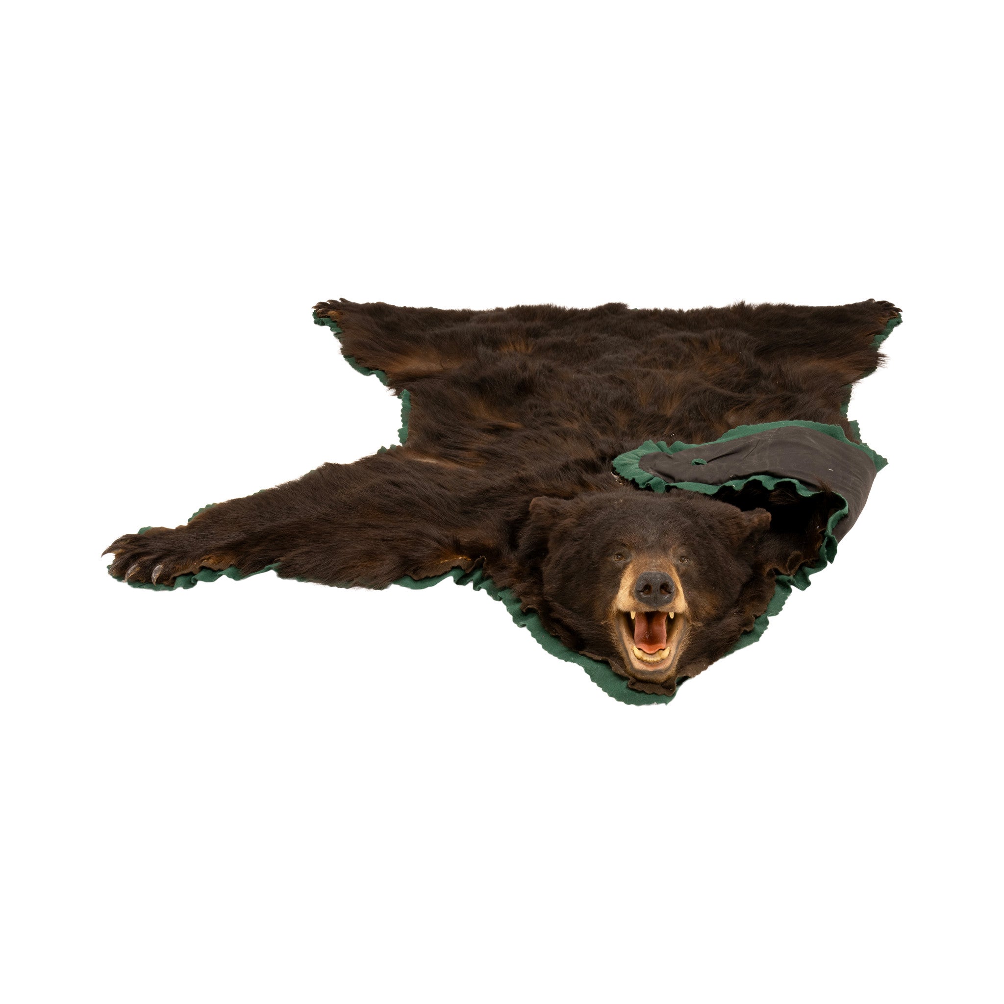 Large Black Bear Rug
