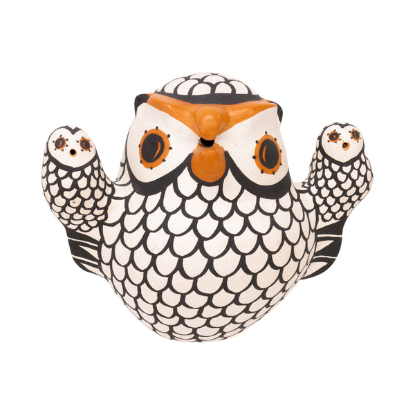 Acoma Pottery Owl, Native, Pottery, Historic
