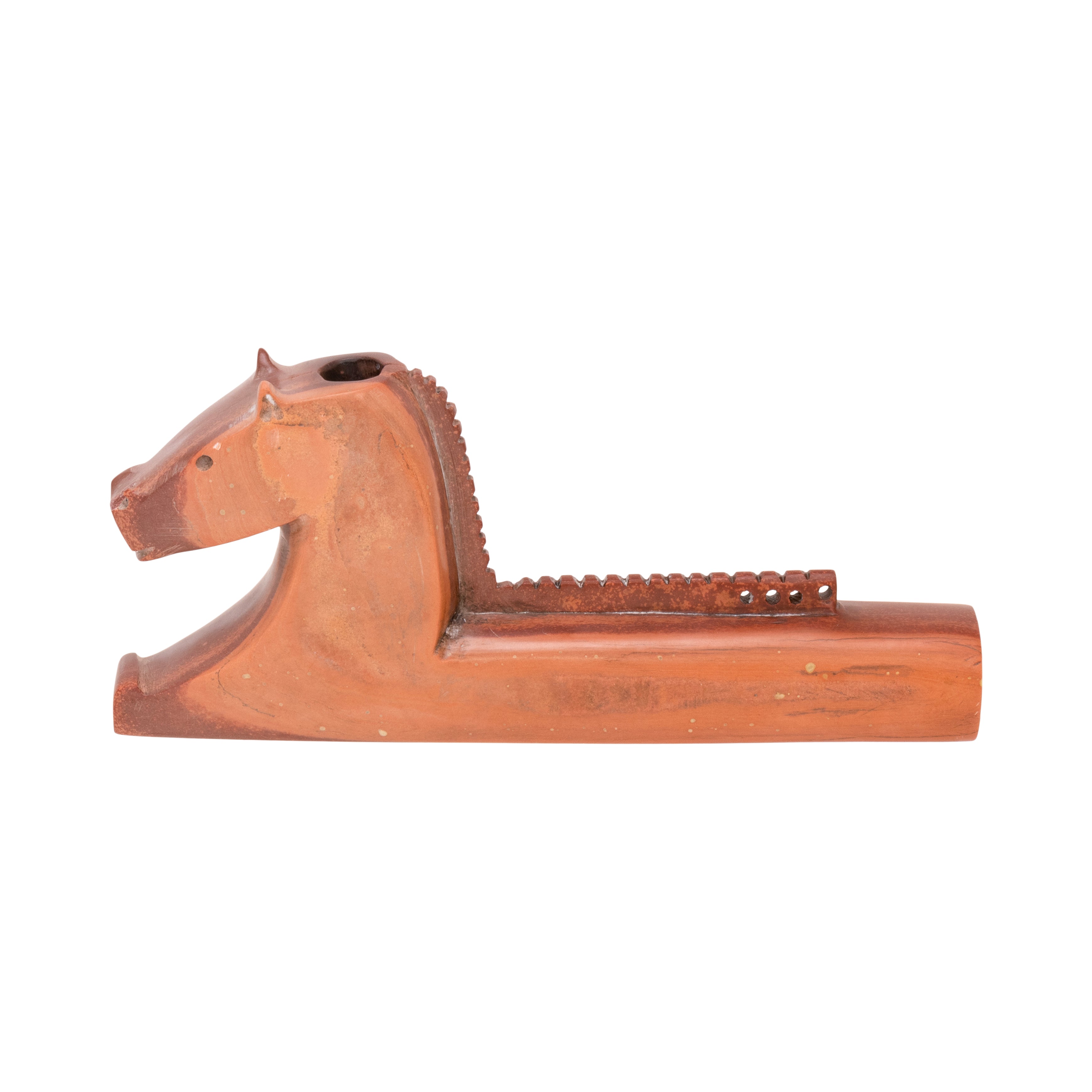 Sioux Pipestone Horse Pipe
