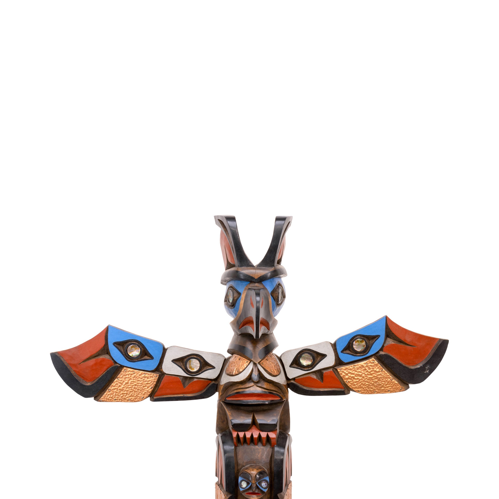 Bill Kuhnley Haida Style Totem Pole