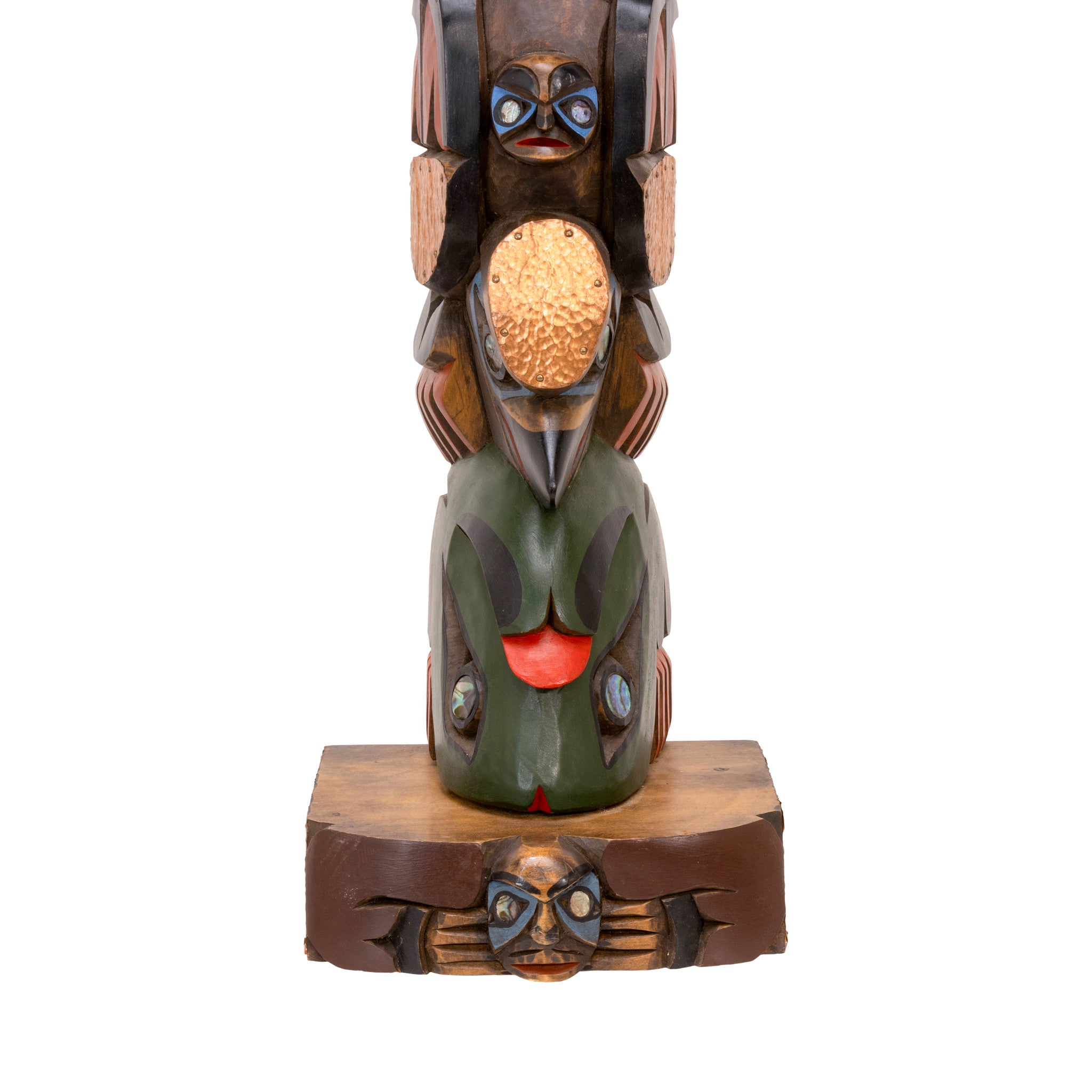 Bill Kuhnley Haida Style Totem Pole