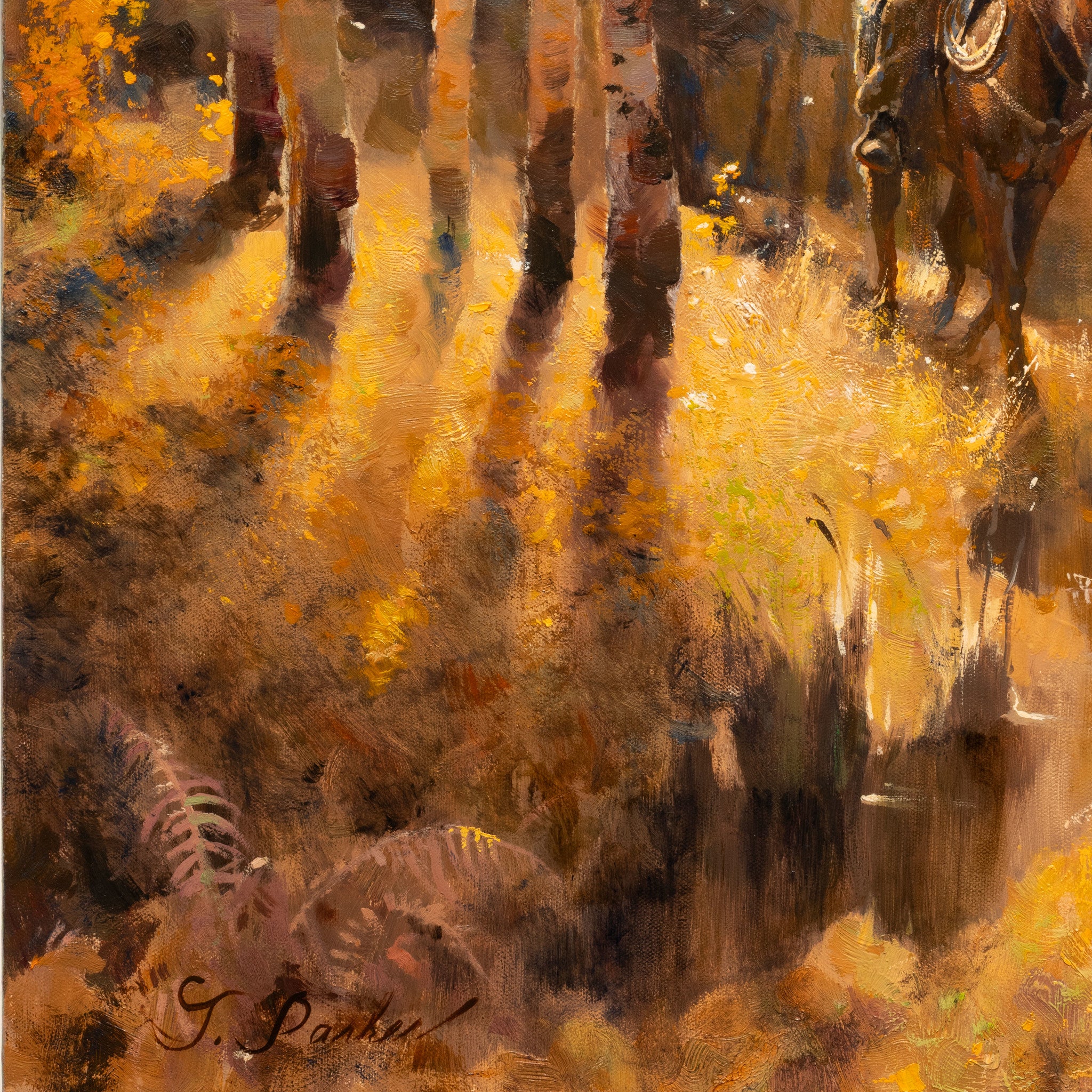 Tracking Through the Aspen by Greg Parker