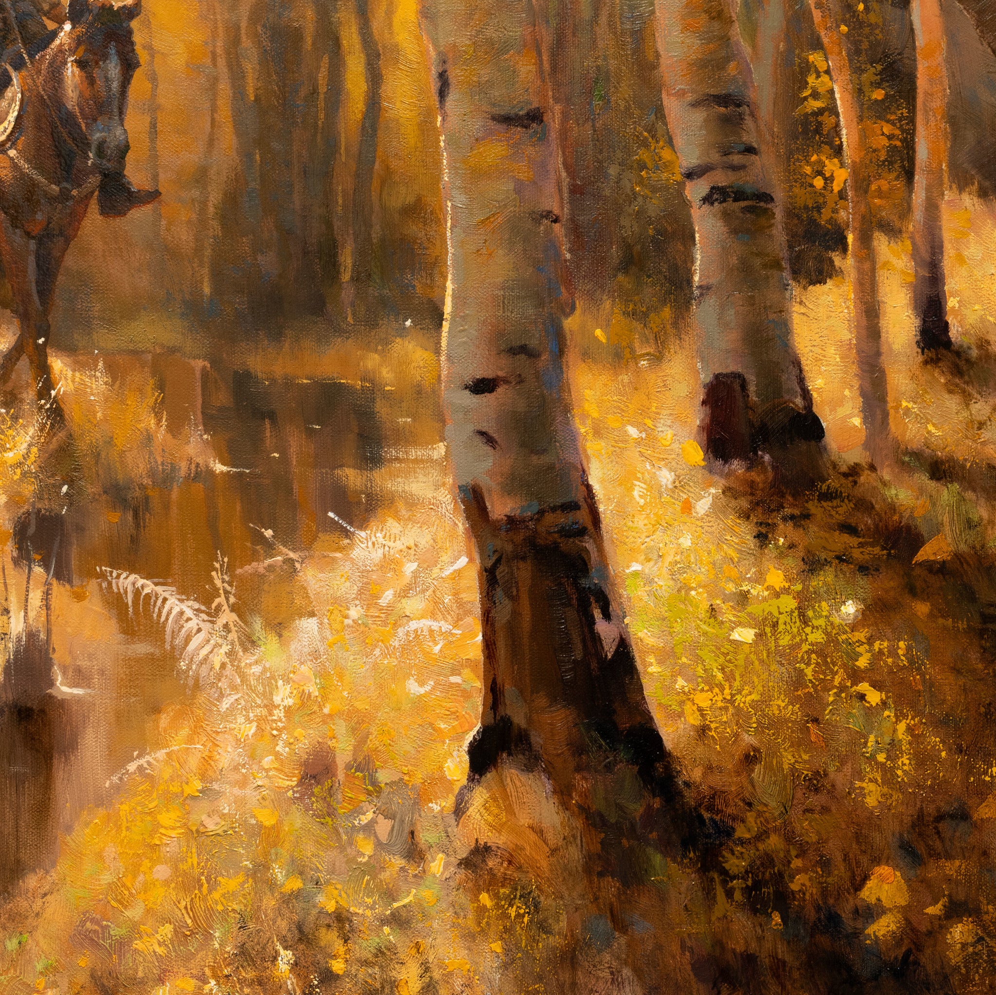 Tracking Through the Aspen by Greg Parker
