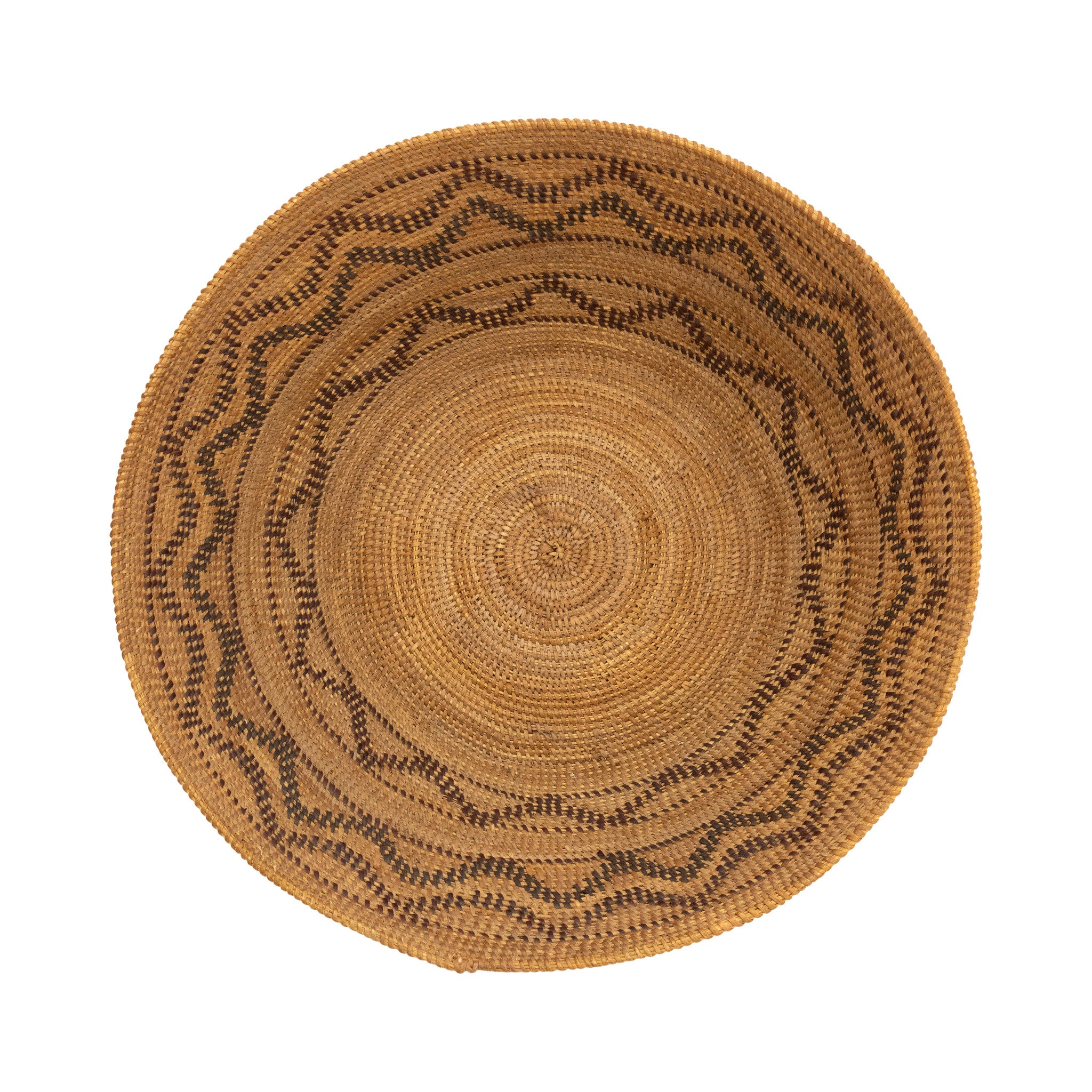 Yokuts Coiled Basketry Bowl