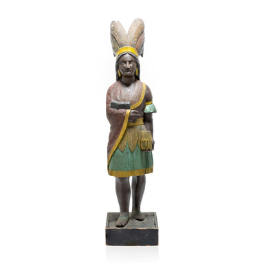 Samuel Robb Cigar Store Princess, Furnishings, Decor, Cigar Store Indian