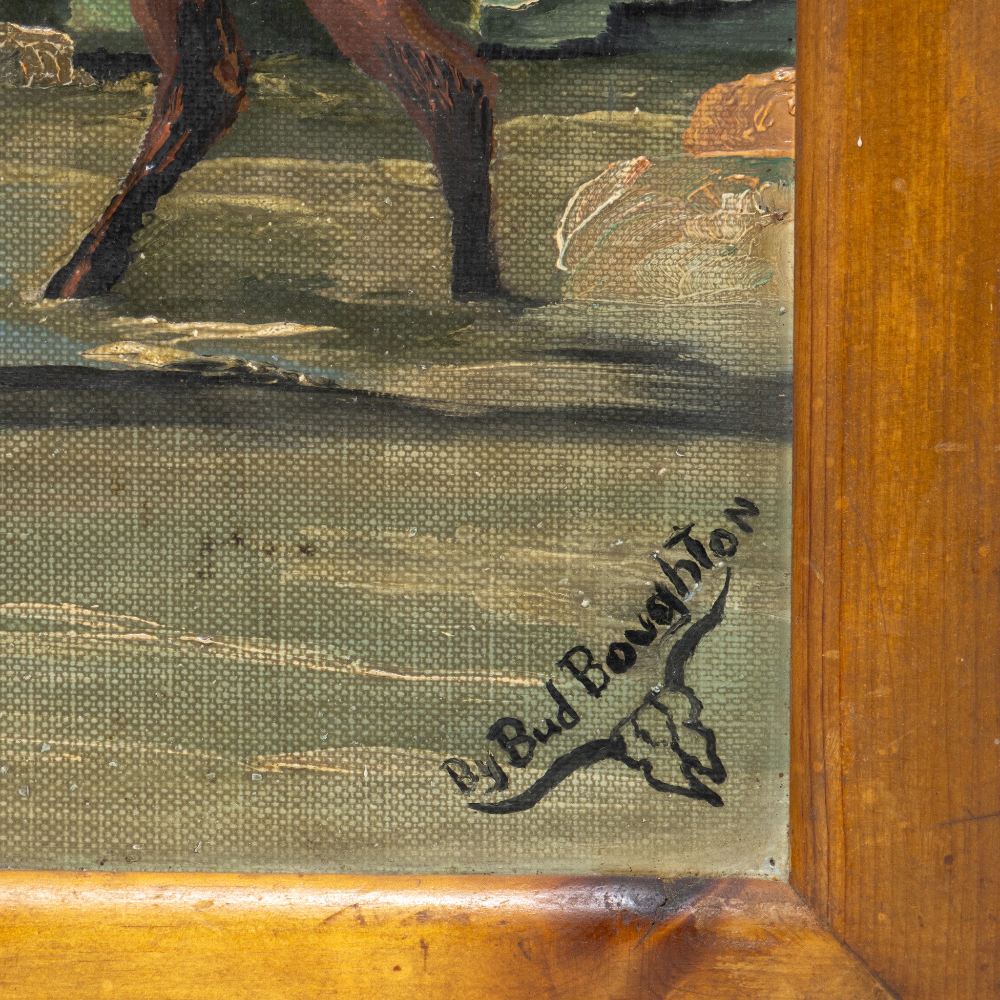 Elk Family by Bud Boughton