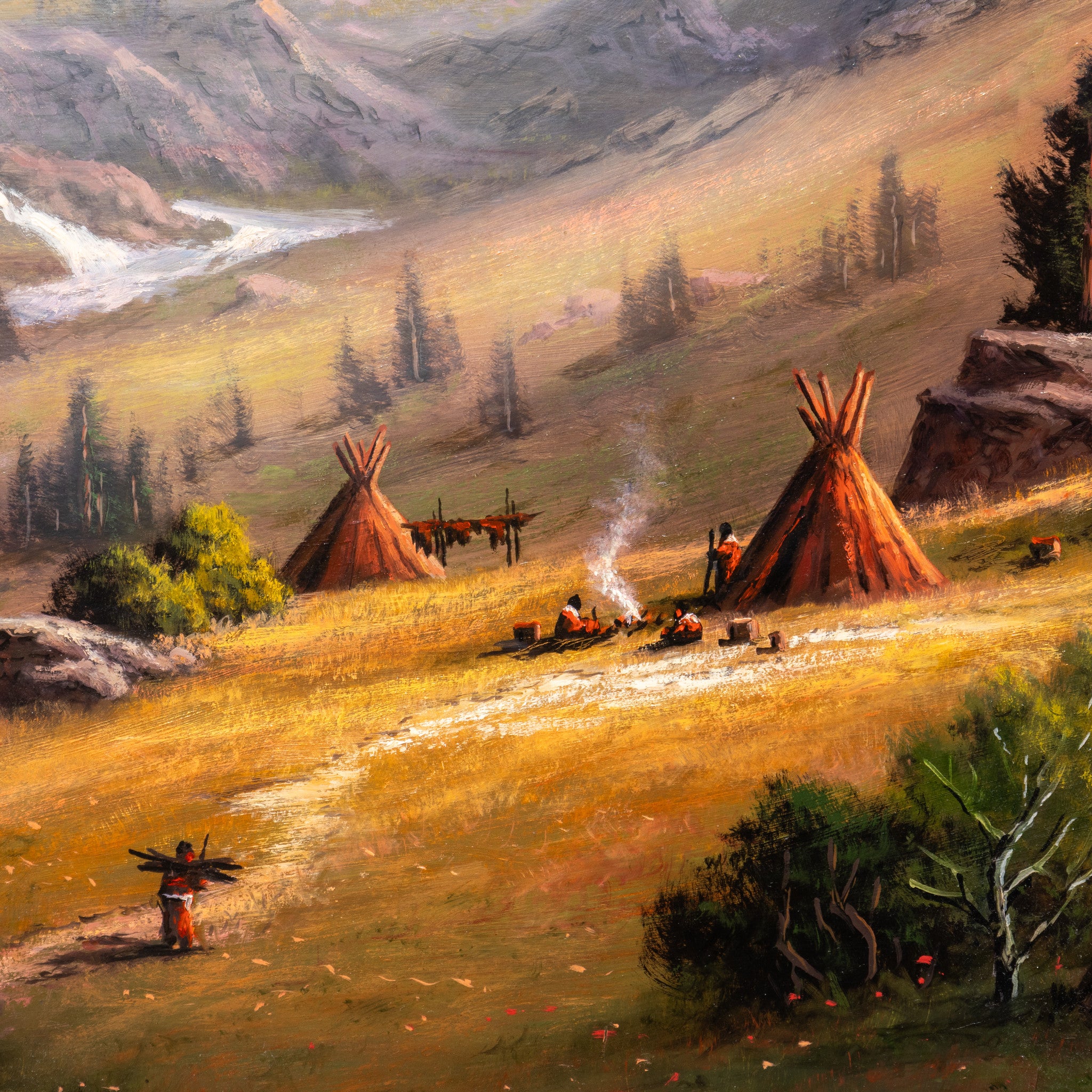 Indians of the Sierra by Heinie Hartwig