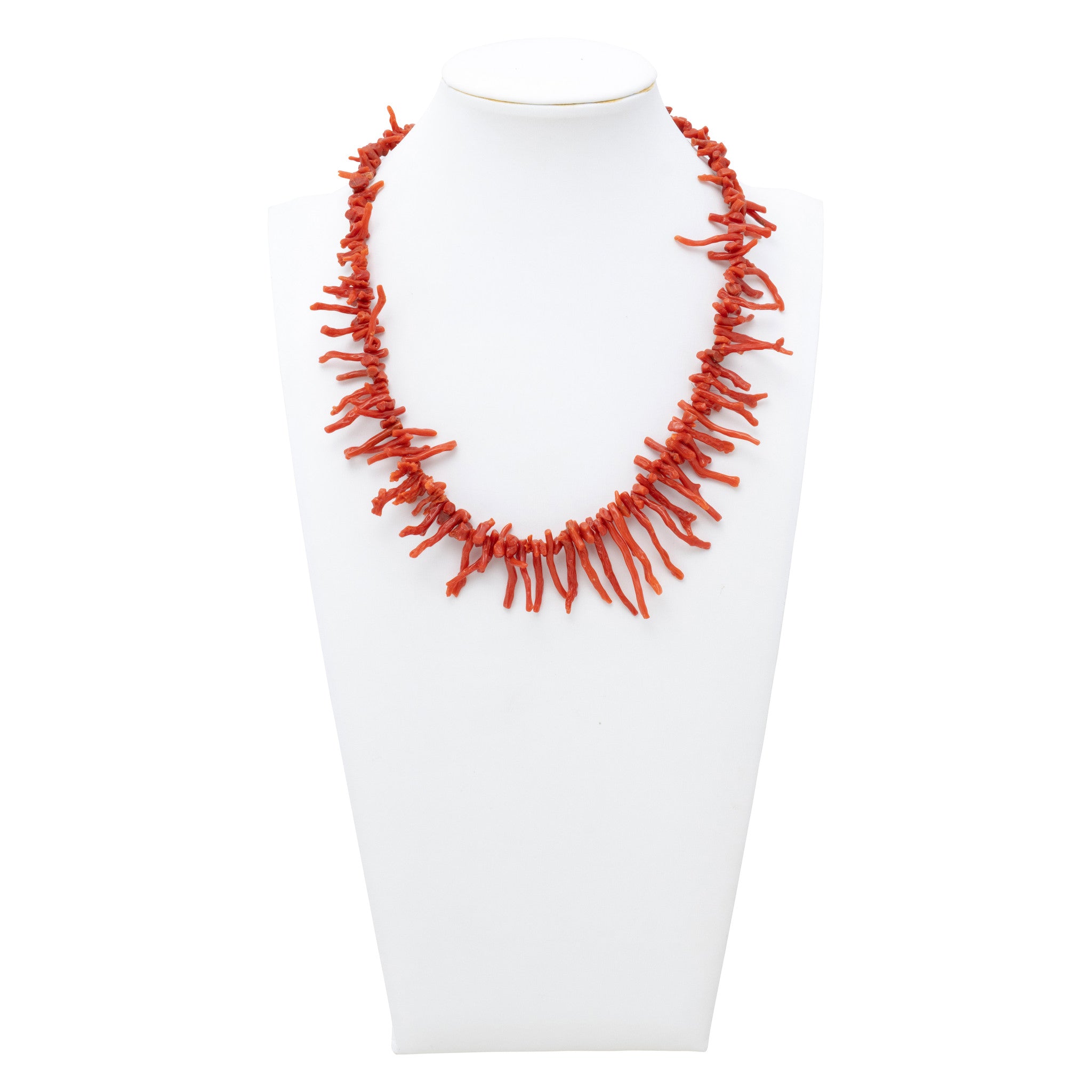 Beaded Coral Necklace