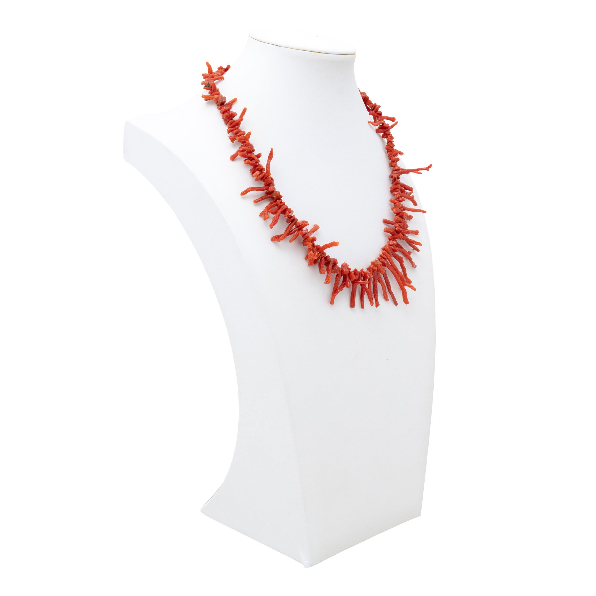 Beaded Coral Necklace
