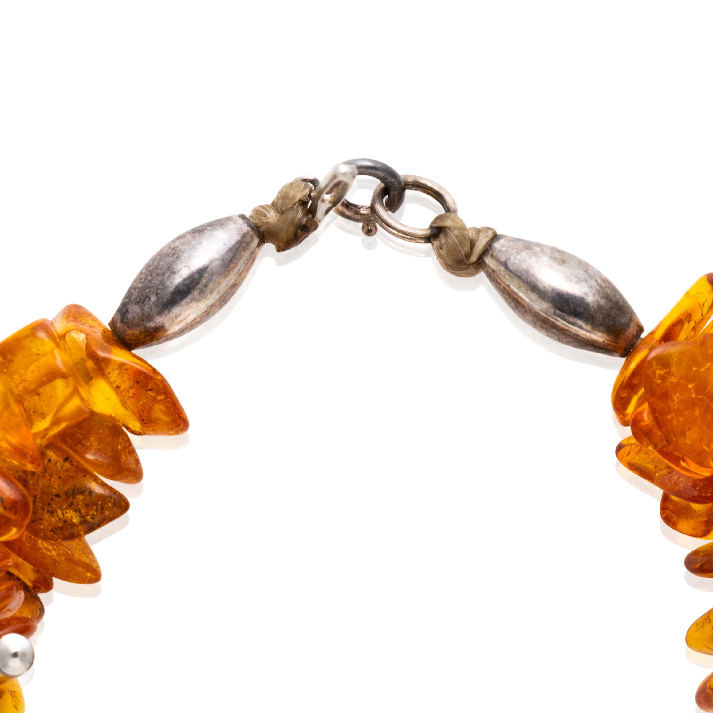 Southwest Amber Necklace and Bracelet
