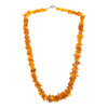 Amber Beaded Necklace, Jewelry, Necklace, Native