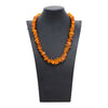 Amber Beaded Necklace