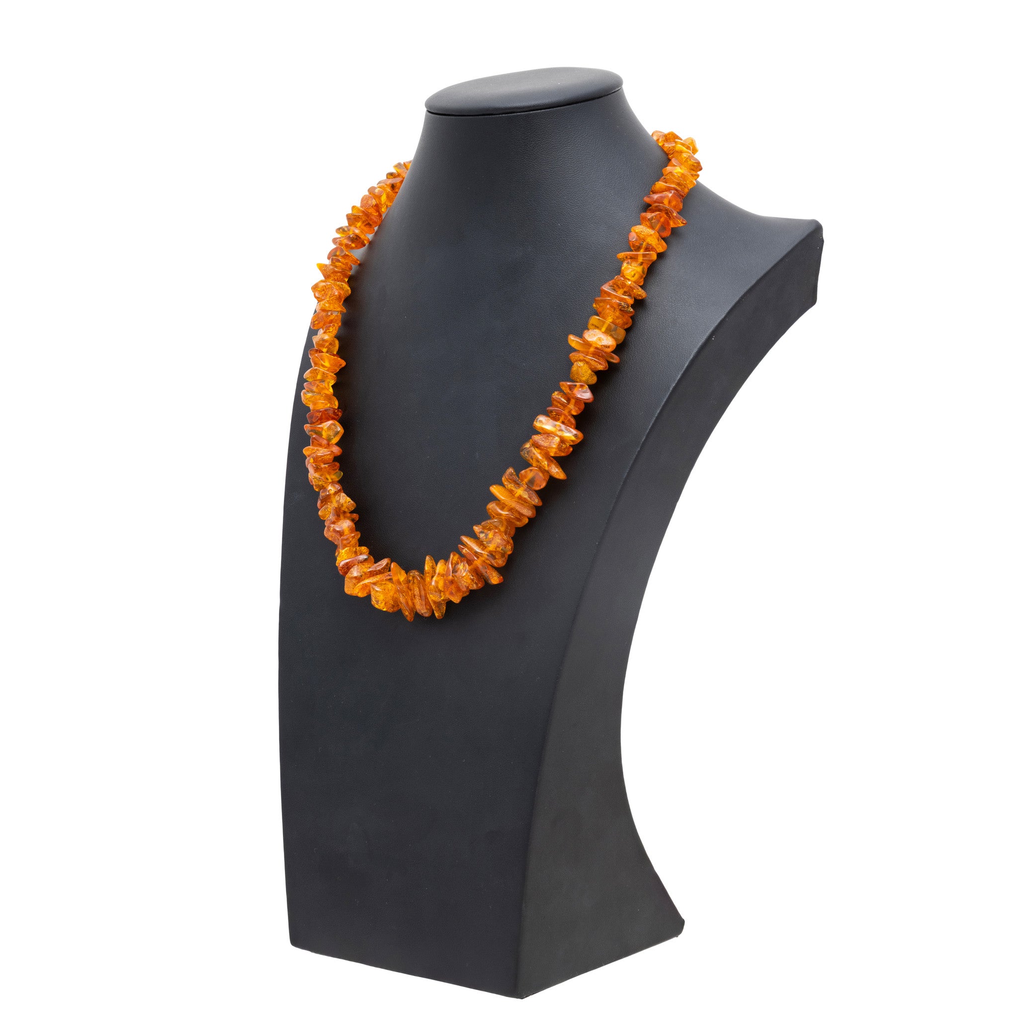 Amber Beaded Necklace