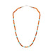 Navajo Turquoise and Amber Beaded Necklace, Jewelry, Necklace, Native