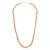 Navajo Amber and Lapis Beaded Necklace, Jewelry, Necklace, Native