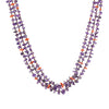 Navajo Coral and Sugilite Beaded Necklace