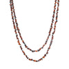 Southwest Amber and Turquoise Beaded Necklace
