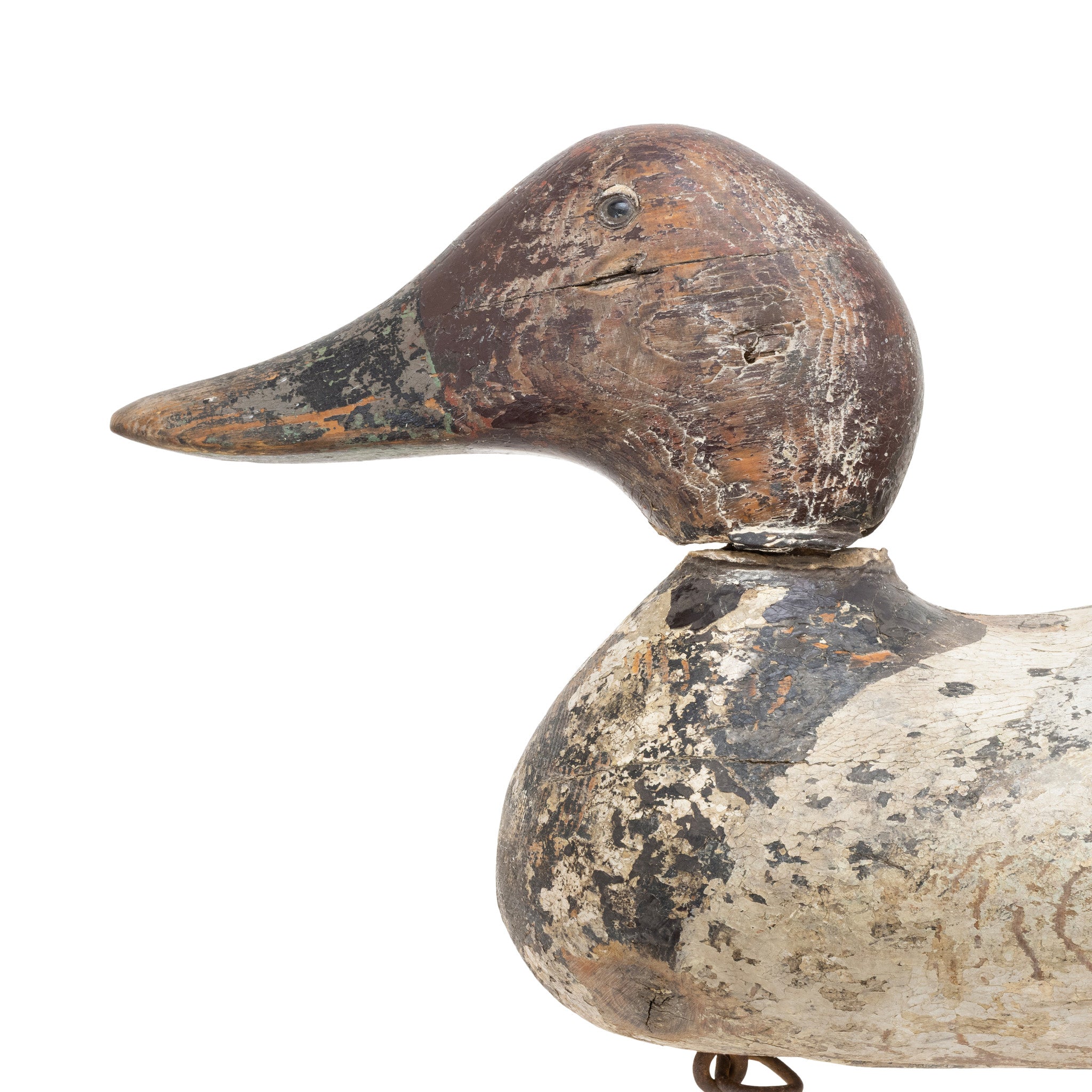 Red Head Drake Decoy