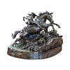 "Too Late for the Hawken" Bronze by Robert Scriver