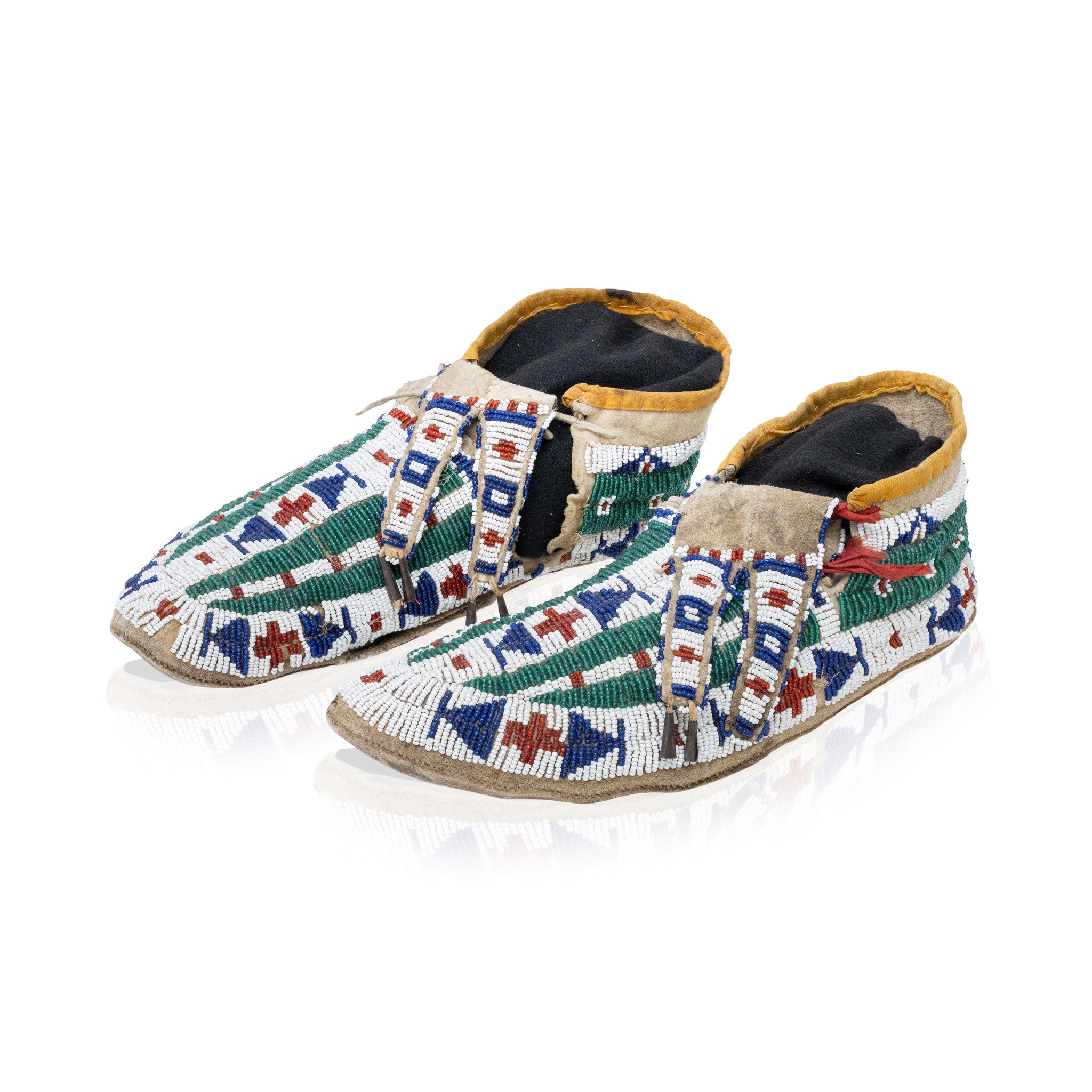 Sioux Moccasins, Native, Garment, Moccasins