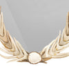 Antler Tine and Burr Mirror