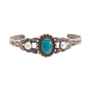 Fred Harvey Turquoise Bracelet, Jewelry, Bracelet, Native