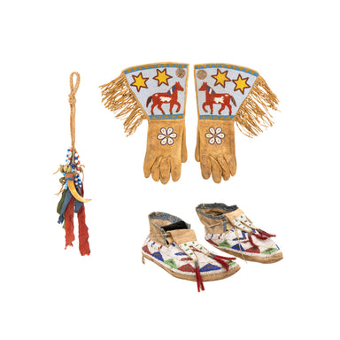 Buffalo Bill Collection, Native, Garment, Moccasins