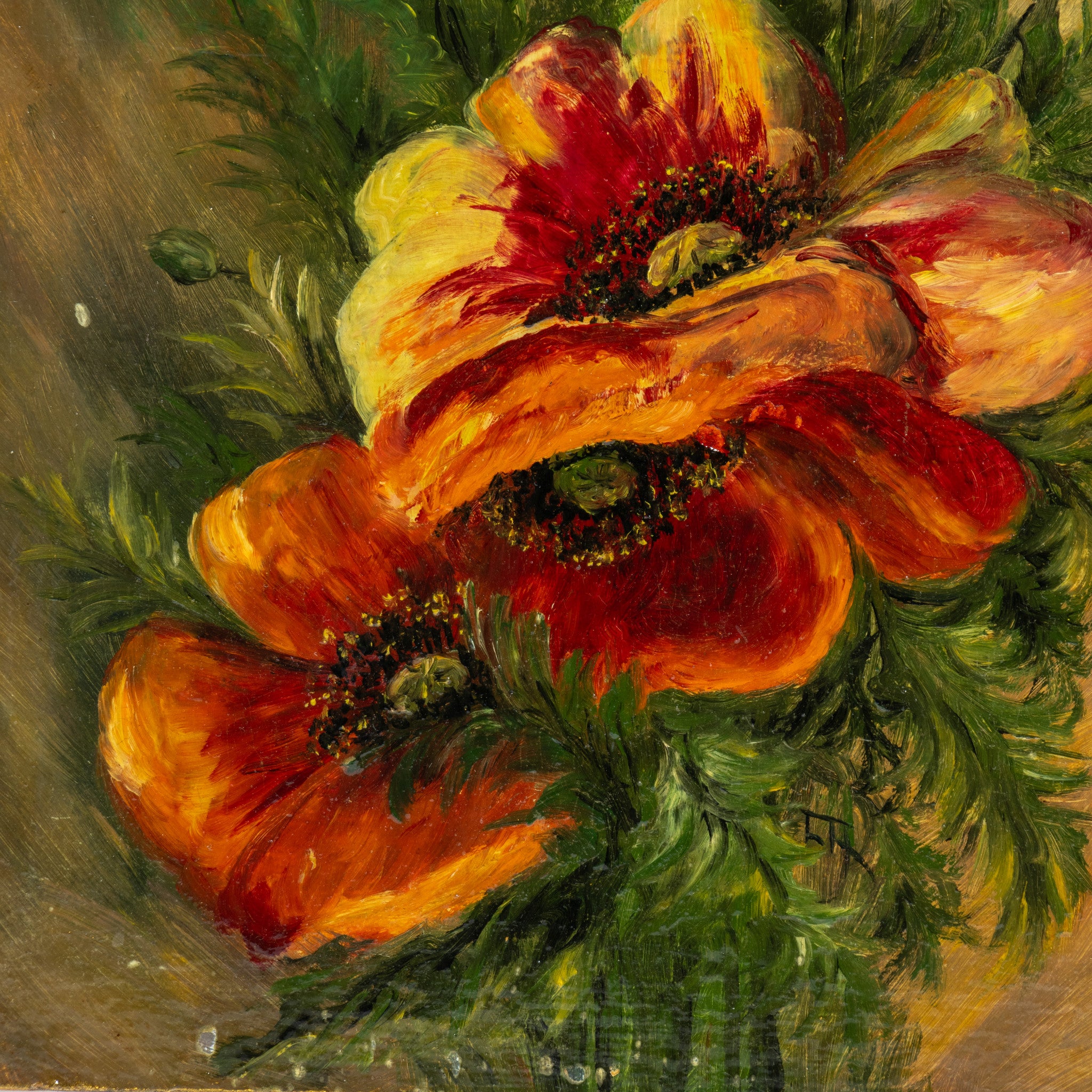 Floral Painting by L. Kahlwig