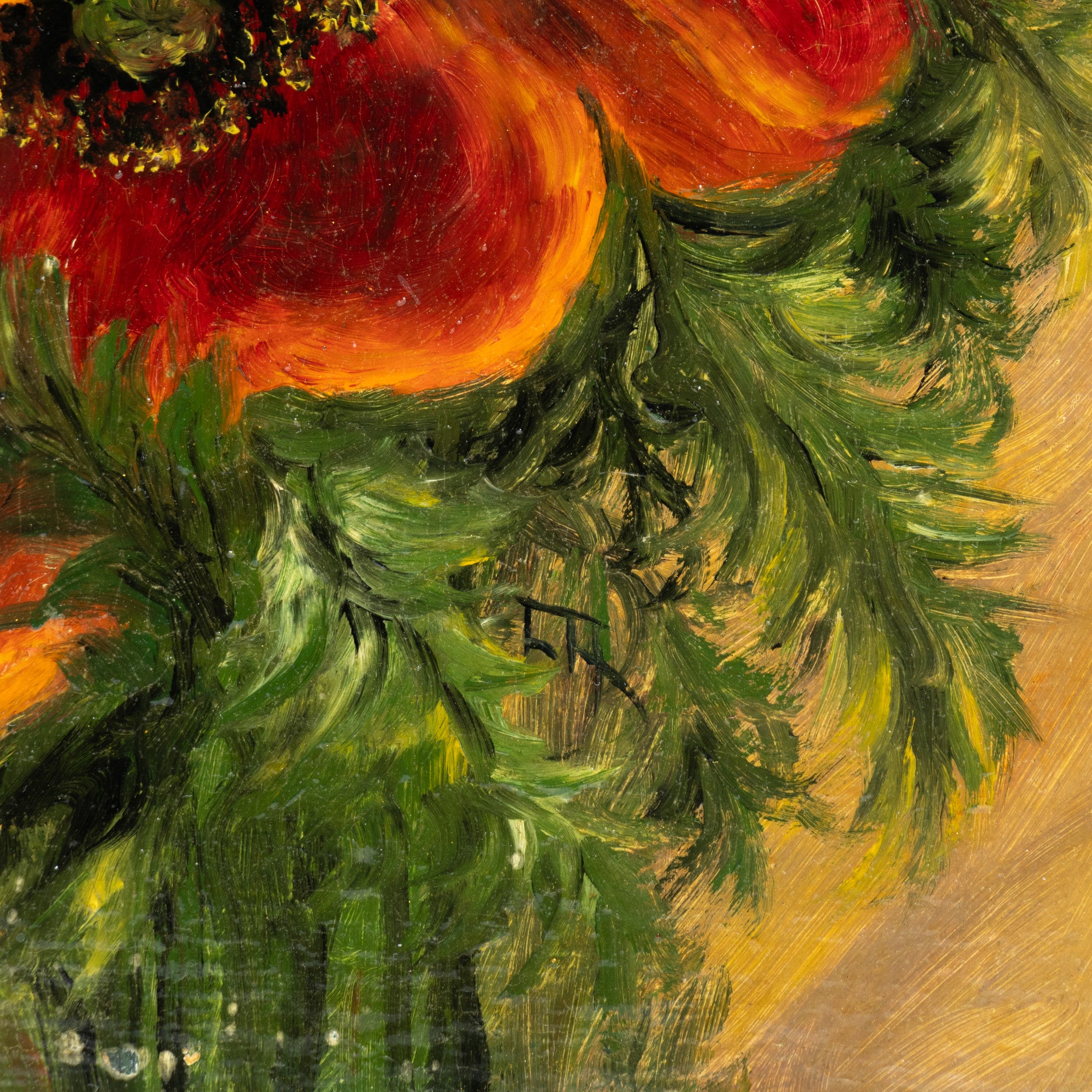 Floral Painting by L. Kahlwig