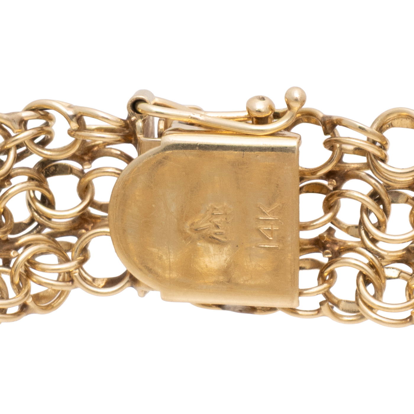14K Gold Chain Bracelet