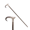 Horn and Silver Dress Cane, Furnishings, Decor, Candle Holder