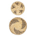 Pair of Papago Platters, Native, Basketry, Plate