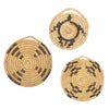 Papago Trivets, Native, Basketry, Vertical