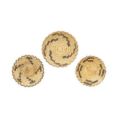 Papago Basketry Platters, Native, Basketry, Plate