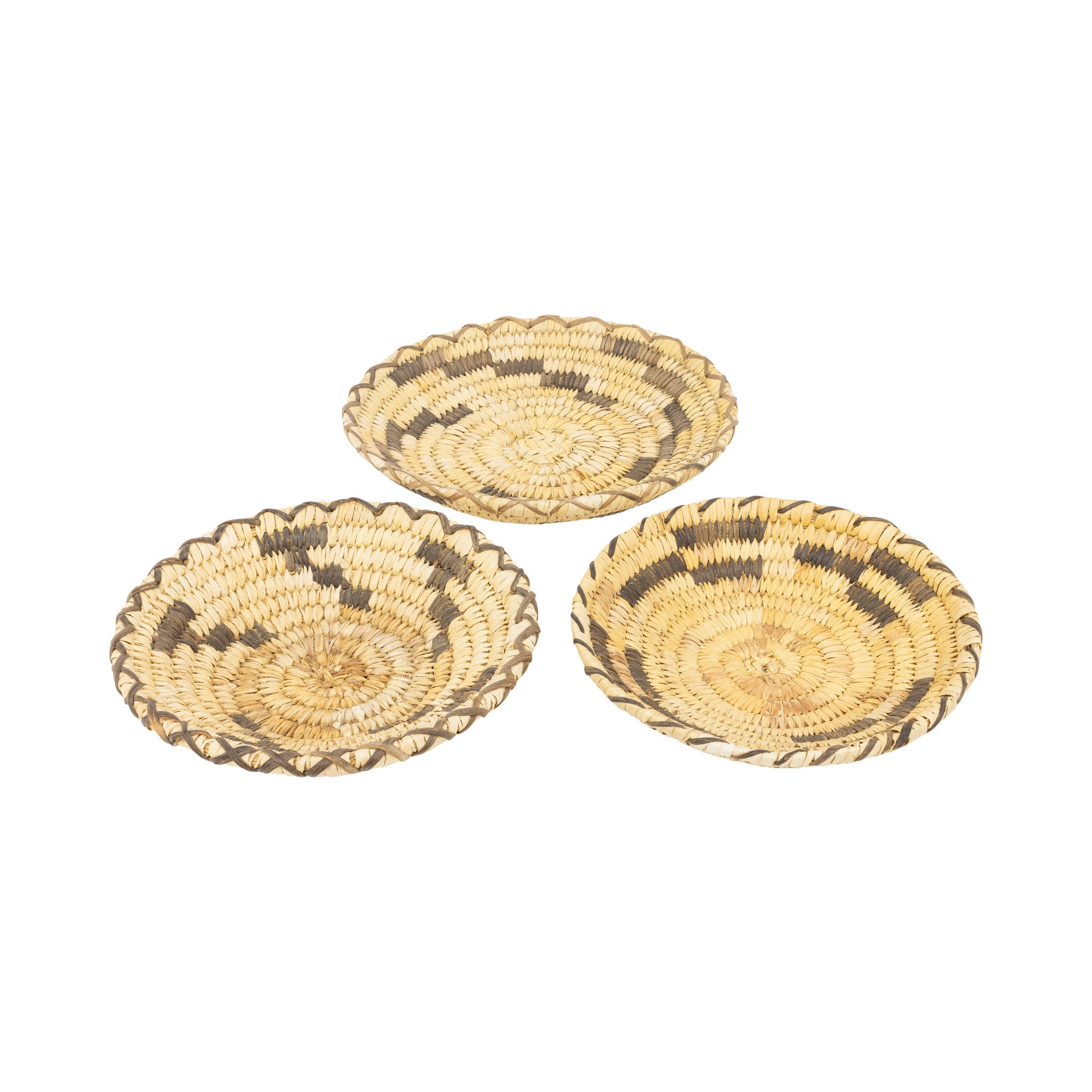 Papago Basketry Platters