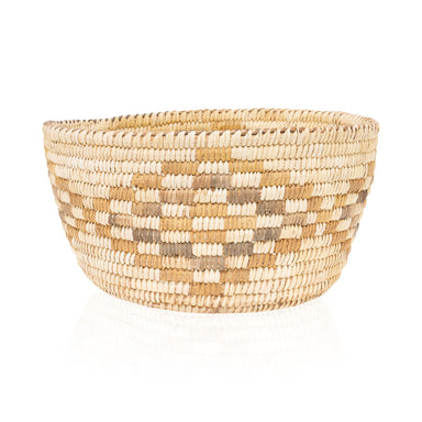 Papago Basketry Bowl, Native, Basketry, Vertical