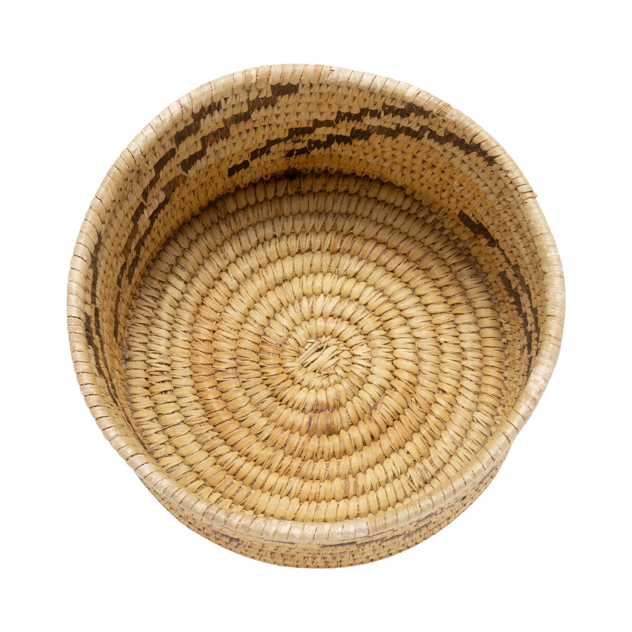Pair Papago Basketry Bowls