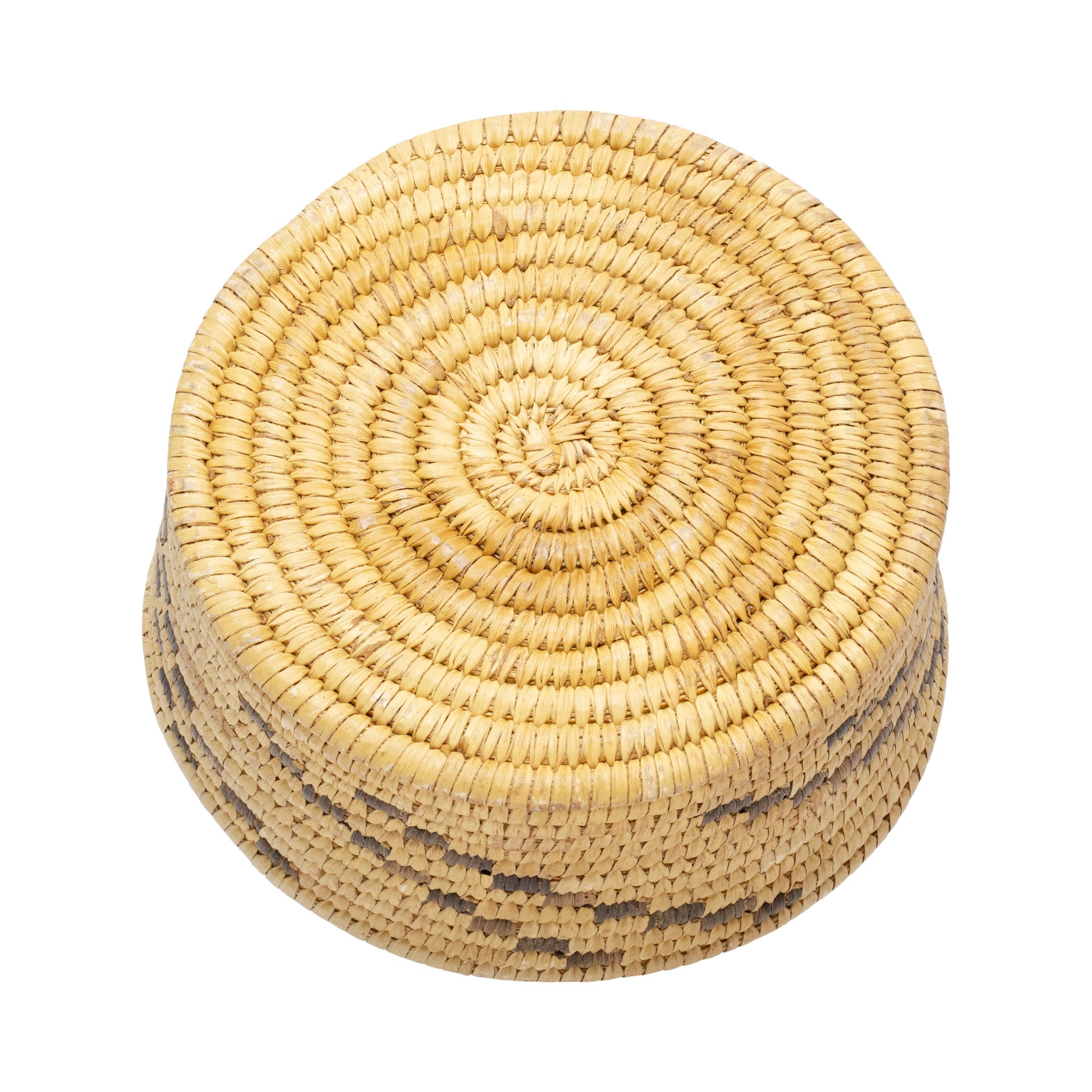 Pair Papago Basketry Bowls