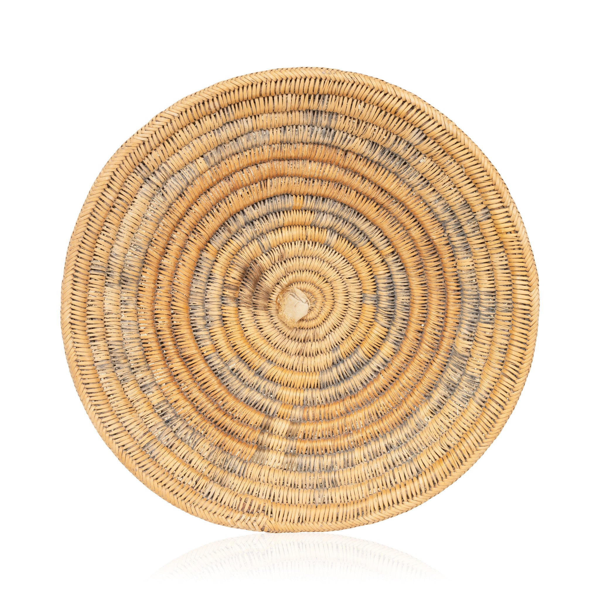 Navajo Wedding Basket, Native, Basketry, Vertical