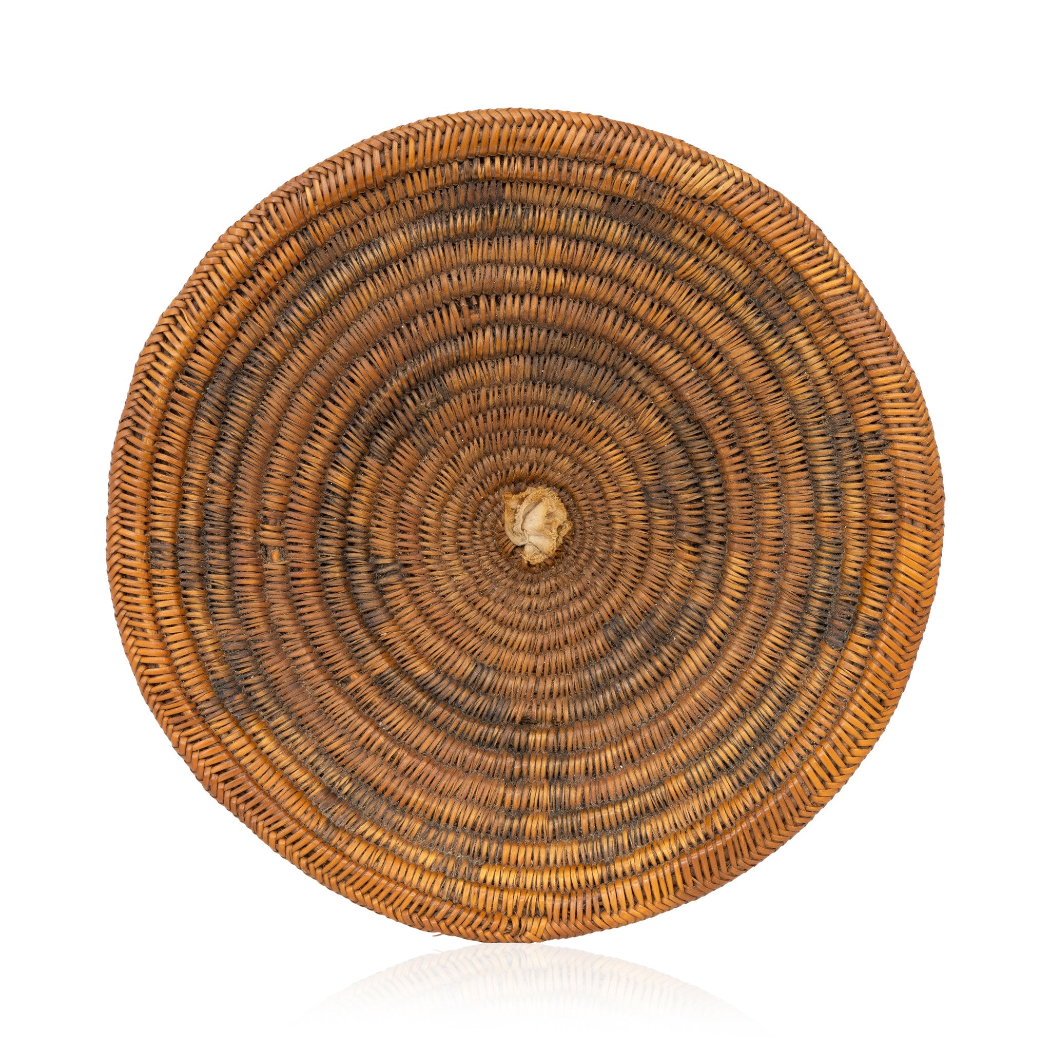 Navajo Wedding Basket, Native, Basketry, Vertical